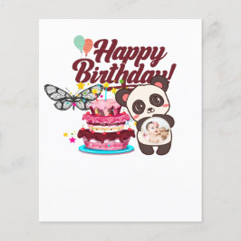 Joyful Confetti Happy Birthday Grueting Flyer