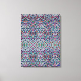 Joyful Confetti Mosaic III Stretched Canvas Print Leinwanddruck