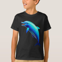"Joyful Dolphin Dance: Splashing Near the Boat"