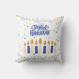 Joyful Hanukkah Kissen
