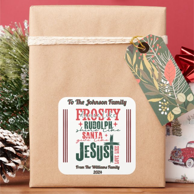 Joyful Holiday Sticker for Christmas (vacances)