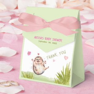 Joyful Igel Garden Party Baby Dusche Vielen Dank Geschenkschachtel
