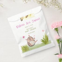 Joyful Igel Garden Party Sweet Baby Shooter Geschenktütchen