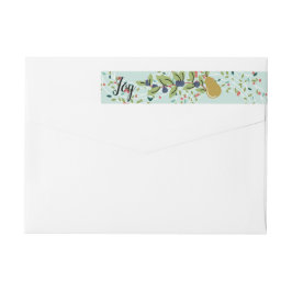 Joyful Joliday Wrap Around Label