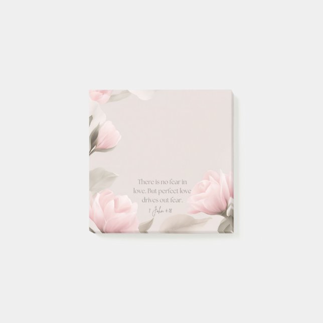 JOYful Jots Post-it Notes: Keine Angst Post-it Klebezettel (Vorderseite)