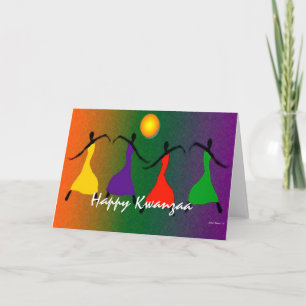 Joyful Kwanzaa wünscht Karte