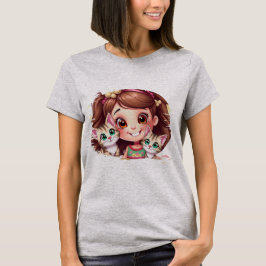Joyful Moms with My Kitties T-Shirt