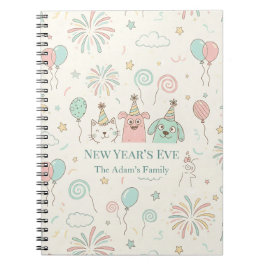 Joyful New Year’s Eve Party 2026  Notizblock