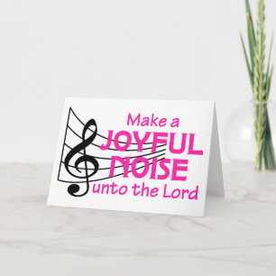 Joyful Noise Karte