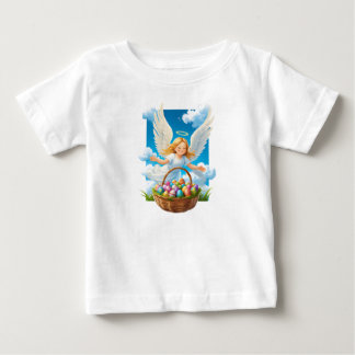 Joyful Ostergel mit Korb Baby T-shirt