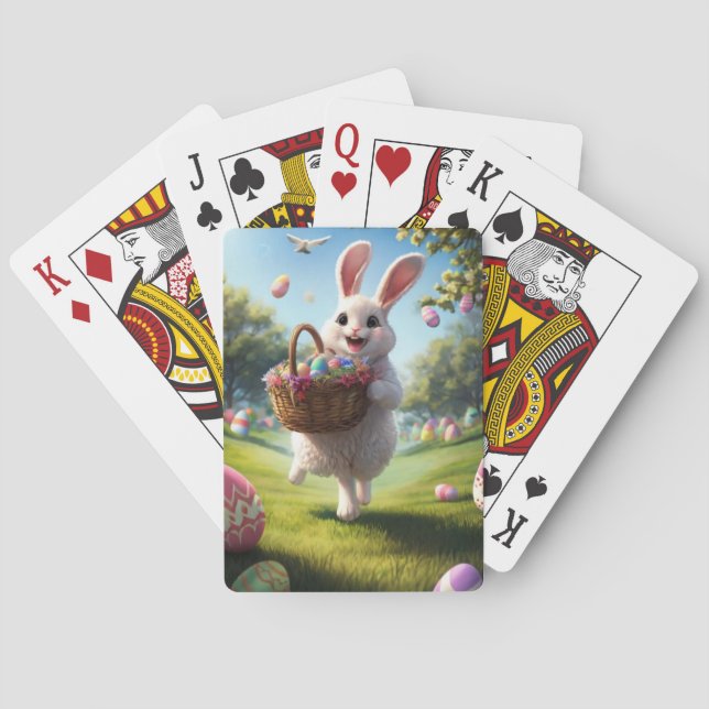 Joyful Ostersonne Spielkarten (Rückseite)