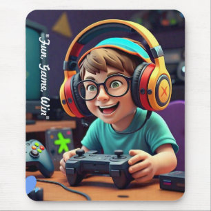 "Joyful Playtime" Mousepad