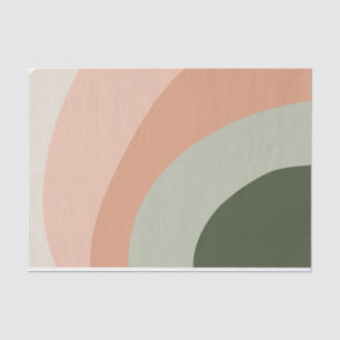 Joyful Shades   Wavy Colorblock Seidenpapier