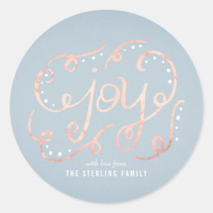 Joyful Spirit Holiday Sticker