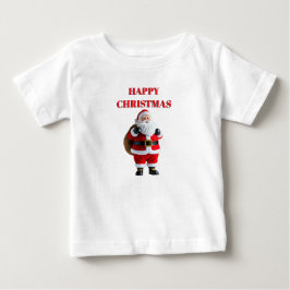 "Joyful Times: Frohe Weihnachts-Kinder-T - Shirt" Baby T-shirt