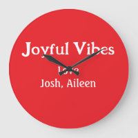 Joyful Vibes Rote Weihnachtsferien Liebe