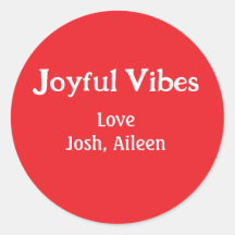 Joyful Vibes Rote Weihnachtsferien Liebe