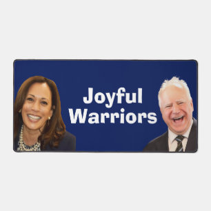 Joyful Warriors Harris und Walz Schreibtischunterlage