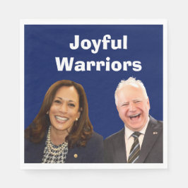 Joyful Warriors Harris und Walz Serviette