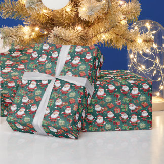 Joyful Weihnachtsgebäck Geschenkpapier
