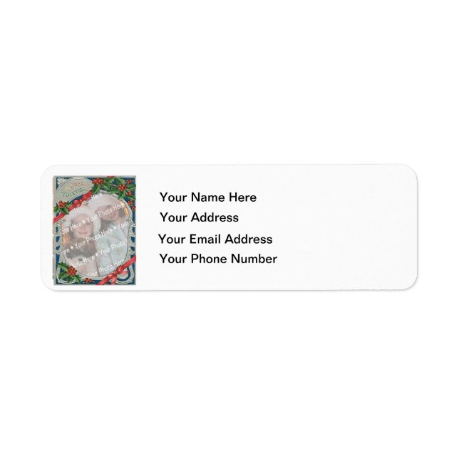 Joyful Yuletide Vintage Weihnachtsvorlage (Vorne)