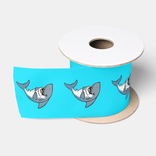 JoyJoy Haifisch Satinband (Spule)