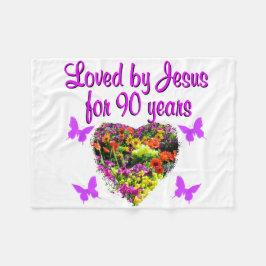 JOYOUS 90 YR ALT FLEECEDECKE