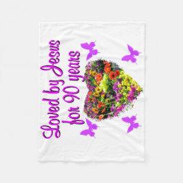 JOYOUS 90 YR ALT FLEECEDECKE