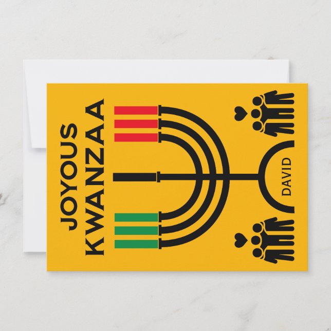 Joyous Kwanzaa (Vorderseite)