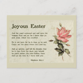 Joyous Oaster Feiertagspostkarte