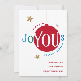 Joyous Red Corporate Client Wertschätzung Urlaub