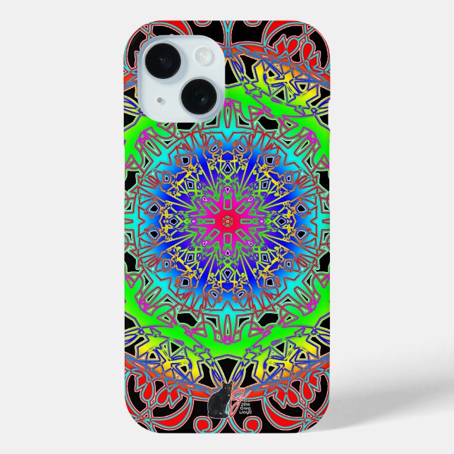 Joyous Spectra Glyph Case-Mate iPhone Hülle (Rückseite)