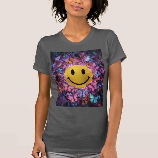 Joyous Transformation — Happiness in Bloom T-Shirt (Vorderseite)