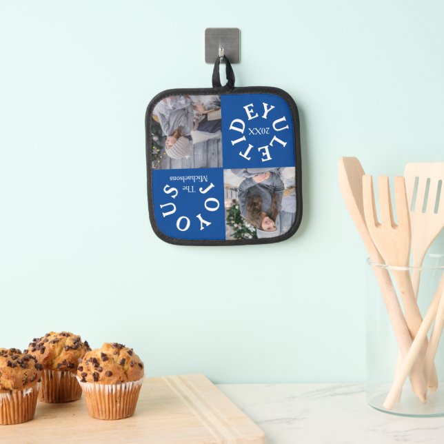 Joyous Yuletide 2 Photo Topflappen (Insitu (Hängend))