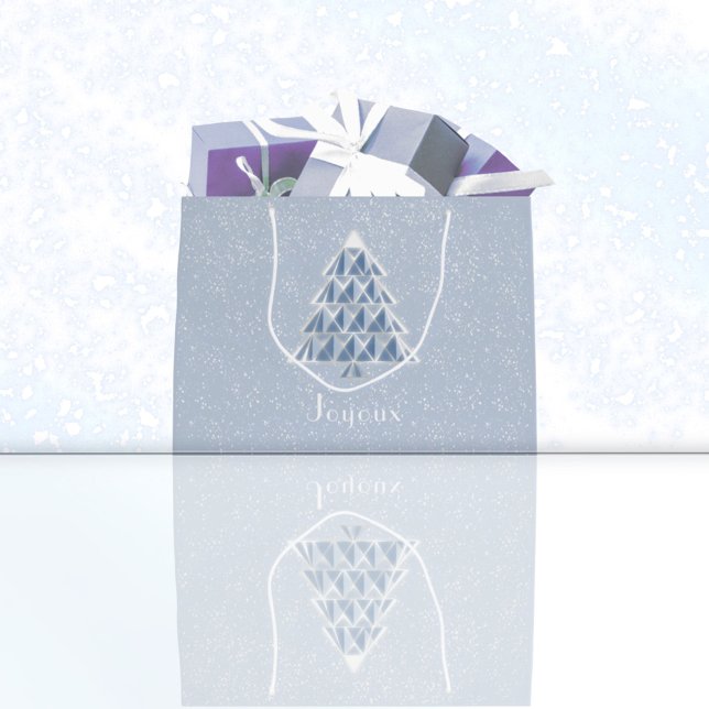 Joyoux Weihnachten Blue Gift Bag Große Geschenktüte (Von Creator hochgeladen)