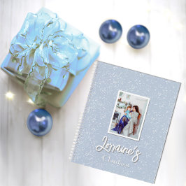 Joyoux Weihnachten Blue Spiral Notebook Notizbuch