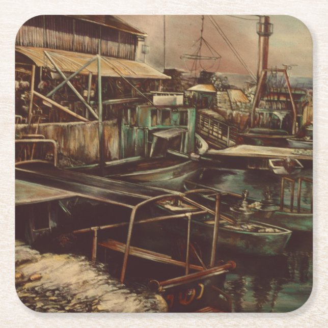 Joys of Jaffe Rechteckiger Pappuntersetzer (Vorderseite)