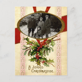 Joysoft Vintag Template Postcard Feiertagspostkarte