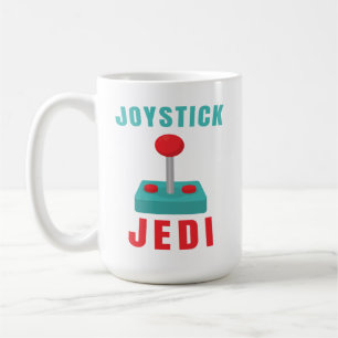 Joystick Jedi Lustiger Retro-Spieler Papa Kaffeetasse