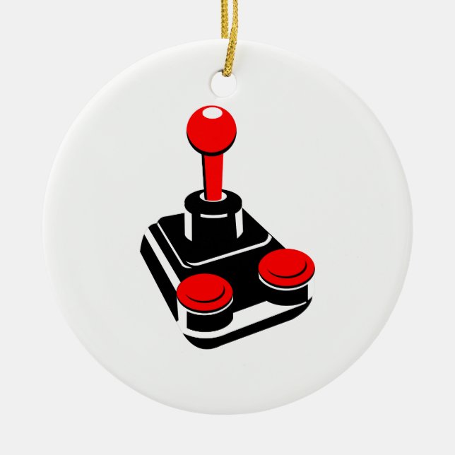 Joystick Keramikornament (Vorne)