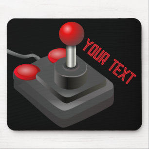 Joystick Retro-Videospiel Old School Retro Mousepad