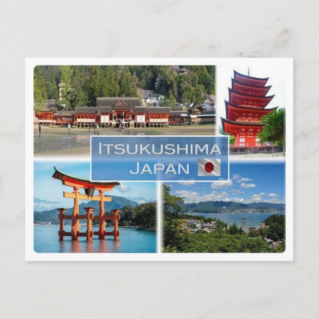 JP Japan - Itsukushima - Postkarte (Vorderseite)