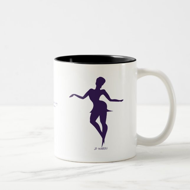 JP MAROU Dancing the night Away coffee mug (Droit)