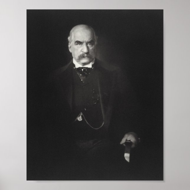 JP Morgan Portrait Poster (Vorne)