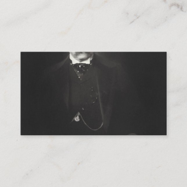 JP Morgan Portrait Visitenkarte (Vorderseite)