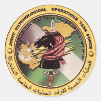 JPOTF RUNDER AUFKLEBER