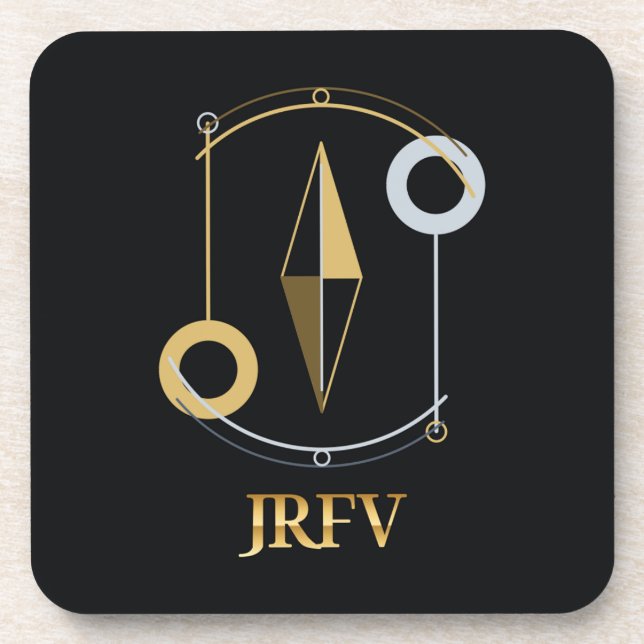 JRFV Orbit Pendel-Set mit 6 Teilen Getränkeuntersetzer (Vorderseite)