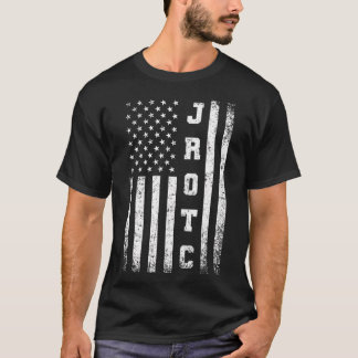 Jrotc United Staaten Junior Rotc American Flag T-Shirt