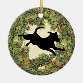 JRT Wreath Keramik Ornament