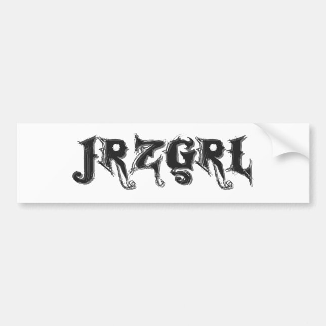 Jrzgrl Autoaufkleber (Vorne)